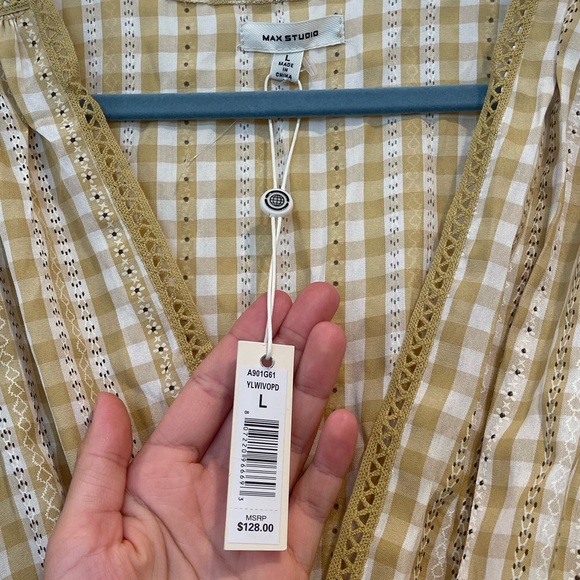 Max Studio Drawstring Casual Maxi Dress - Picture 4 of 6